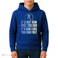 Funny Long Distance Runner Xc Coach Cross Country Gift Meaningful Gift Kids Hoodie thumb 4