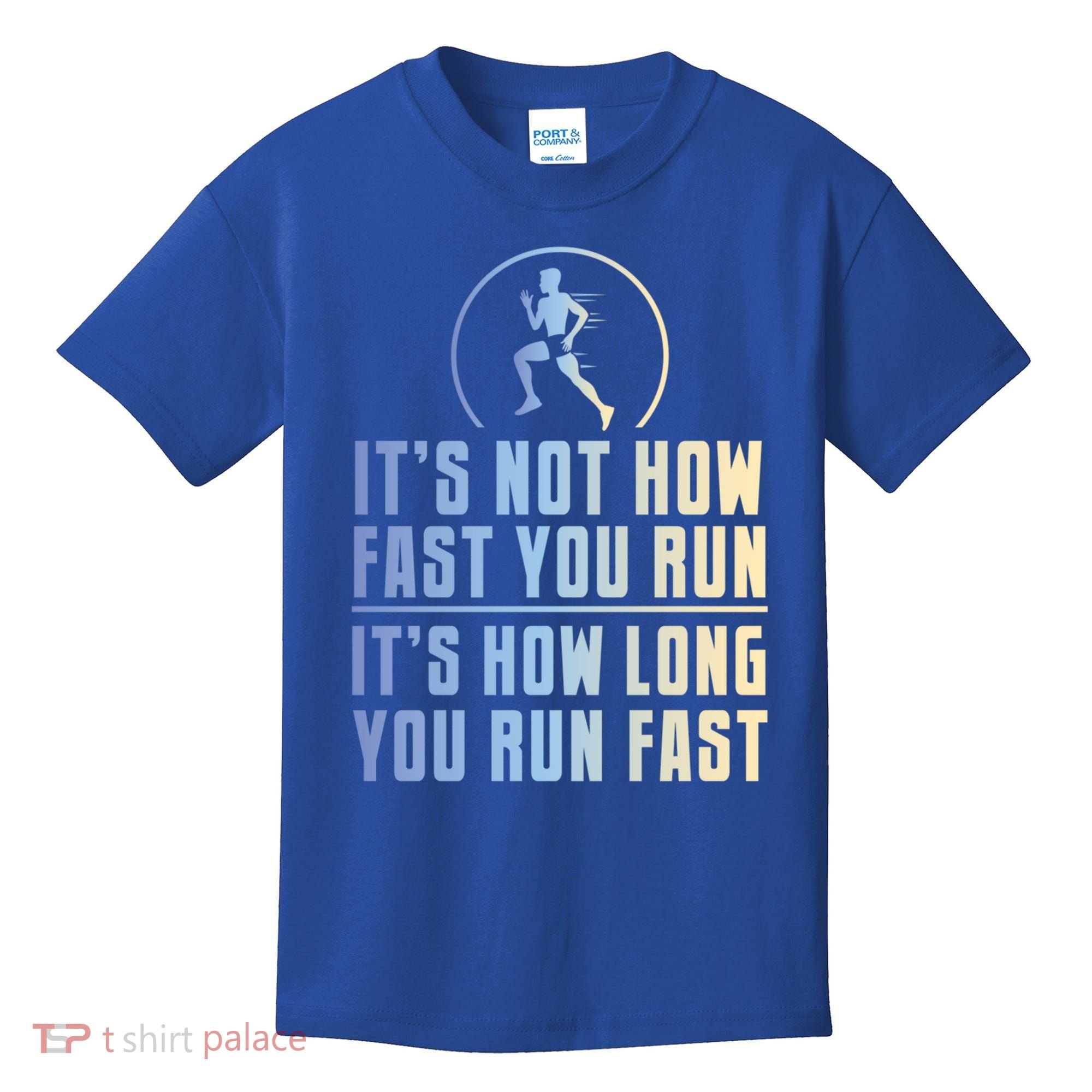 Funny Long Distance Runner Xc Coach Cross Country Gift Meaningful Gift Kids T-Shirt
