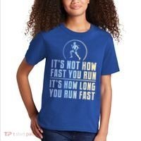 Funny Long Distance Runner Xc Coach Cross Country Gift Meaningful Gift Kids T-Shirt thumb 2