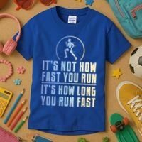 Funny Long Distance Runner Xc Coach Cross Country Gift Meaningful Gift Kids T-Shirt thumb 3