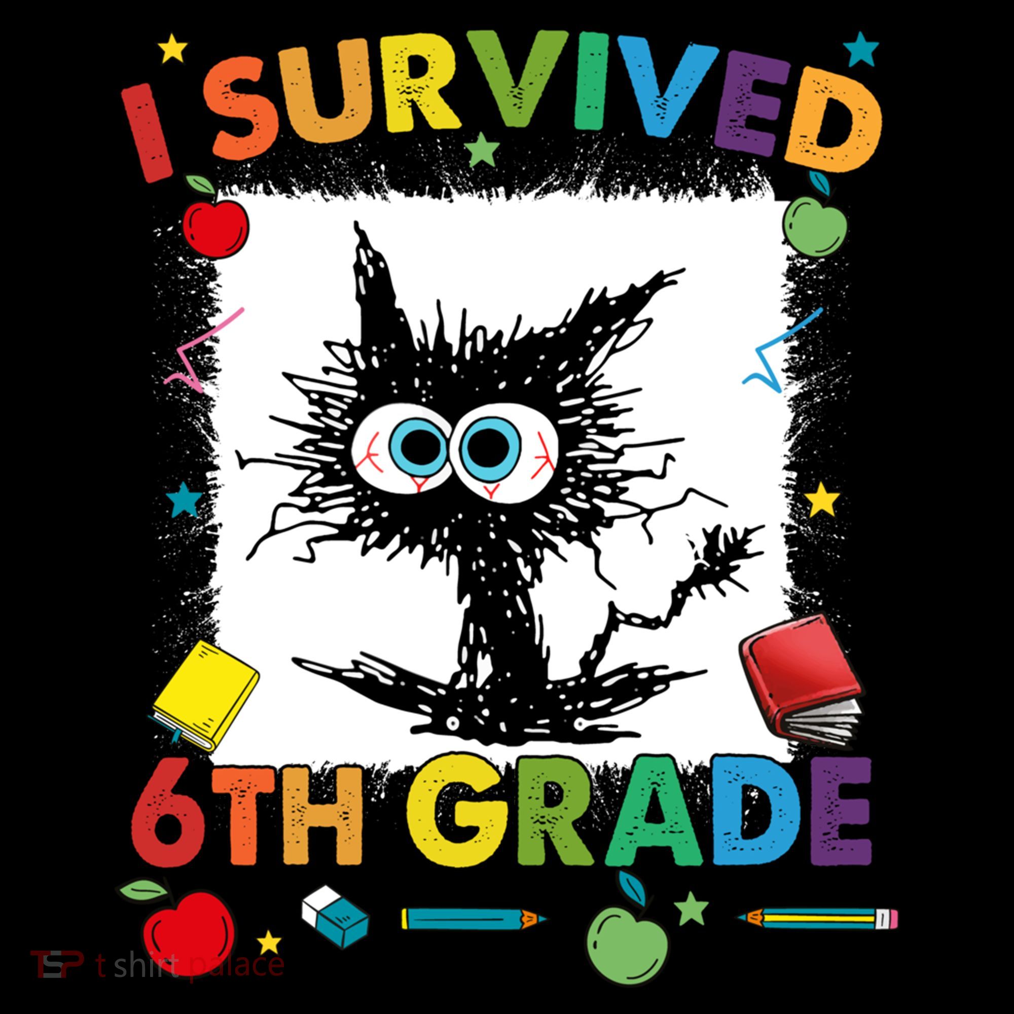 Funny Last Day Of Sixth 6Th Grade I Survived Sixth 6Th Grade Gift Coffee Mug