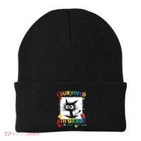Funny Last Day Of Sixth 6Th Grade I Survived Sixth 6Th Grade Gift Beanie thumb 0
