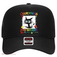 Funny Last Day Of Sixth 6Th Grade I Survived Sixth 6Th Grade Gift Hat thumb 0