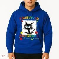 Funny Last Day Of Sixth 6Th Grade I Survived Sixth 6Th Grade Gift Hoodie thumb 2