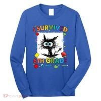 Funny Last Day Of Sixth 6Th Grade I Survived Sixth 6Th Grade Gift Long Sleeve Shirt thumb 0