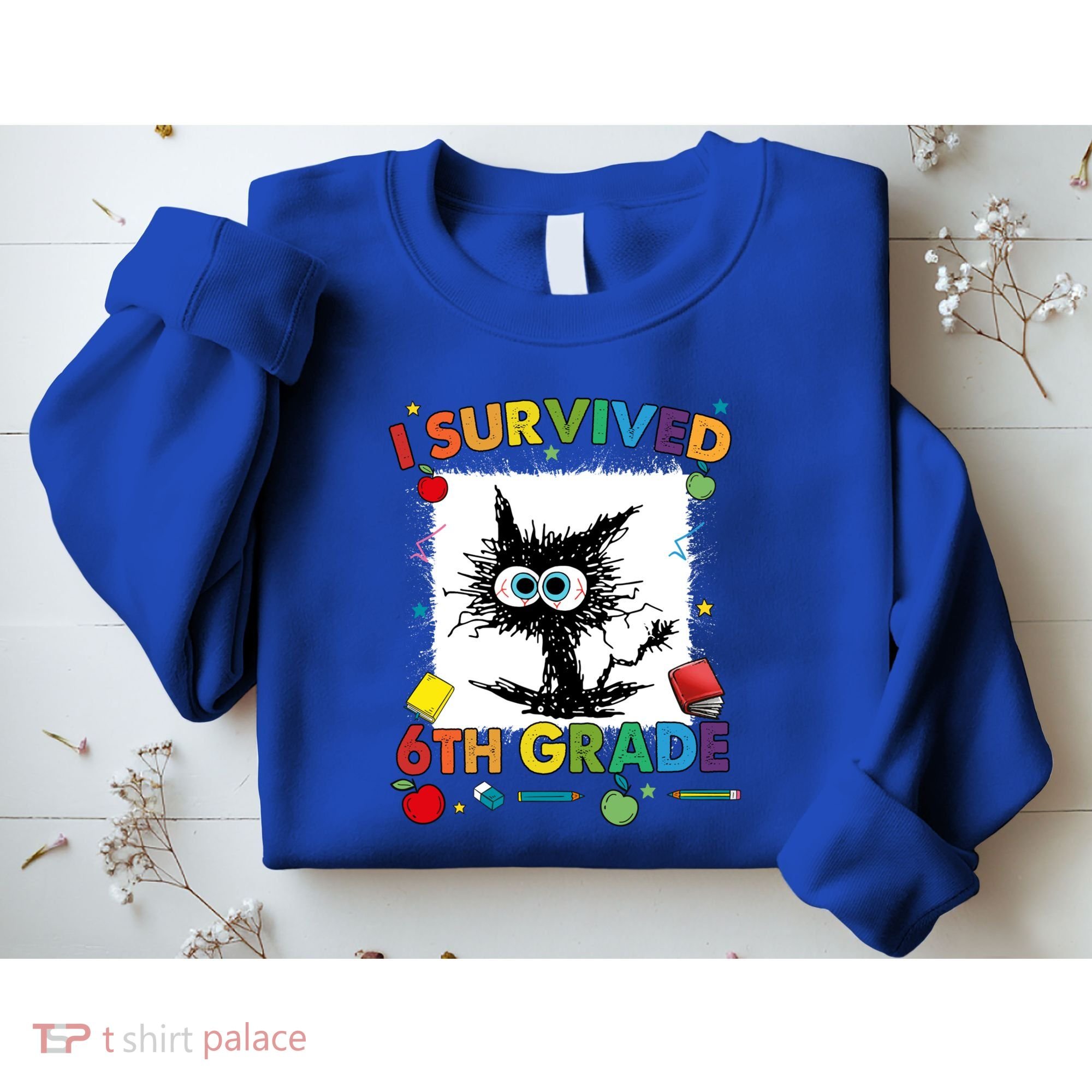 Funny Last Day Of Sixth 6Th Grade I Survived Sixth 6Th Grade Gift Sweatshirt