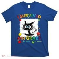 Funny Last Day Of Sixth 6Th Grade I Survived Sixth 6Th Grade Gift T-Shirt thumb 0