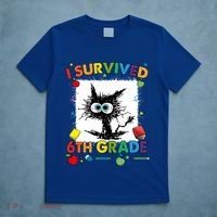Funny Last Day Of Sixth 6Th Grade I Survived Sixth 6Th Grade Gift T-Shirt thumb 5