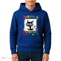Funny Last Day Of Sixth 6Th Grade I Survived Sixth 6Th Grade Gift Kids Hoodie thumb 4