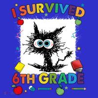 Funny Last Day Of Sixth 6Th Grade I Survived Sixth 6Th Grade Gift Kids Hoodie thumb 5
