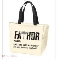 Fathor Like Dad Just Way Mightier FatherS Day Fa Thor Tote Bag thumb 3