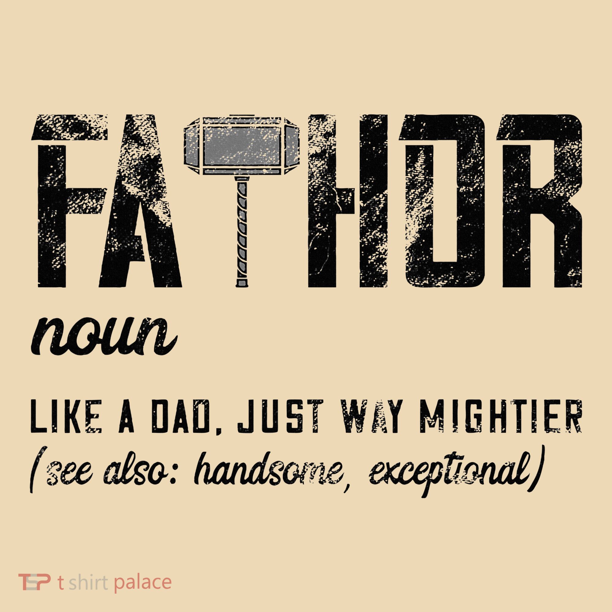 Fathor Like Dad Just Way Mightier FatherS Day Fa Thor Tote Bag