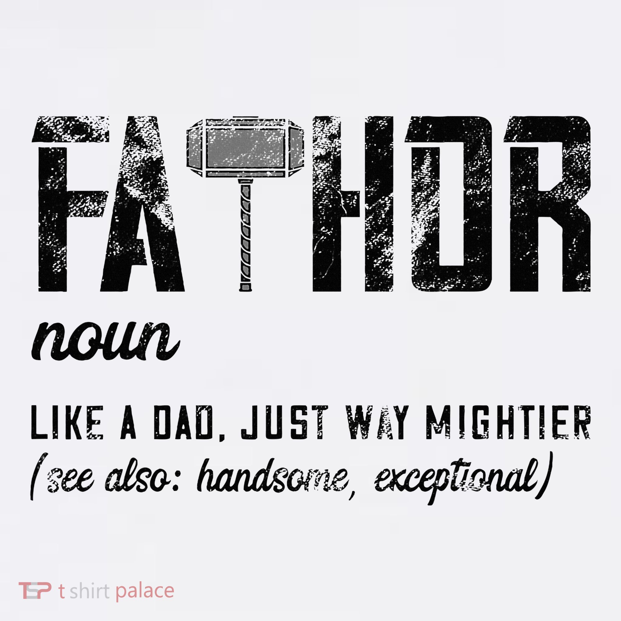 Fathor Like Dad Just Way Mightier FatherS Day Fa Thor Bucket Hat