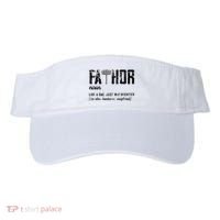 Fathor Like Dad Just Way Mightier FatherS Day Fa Thor Visor thumb 0