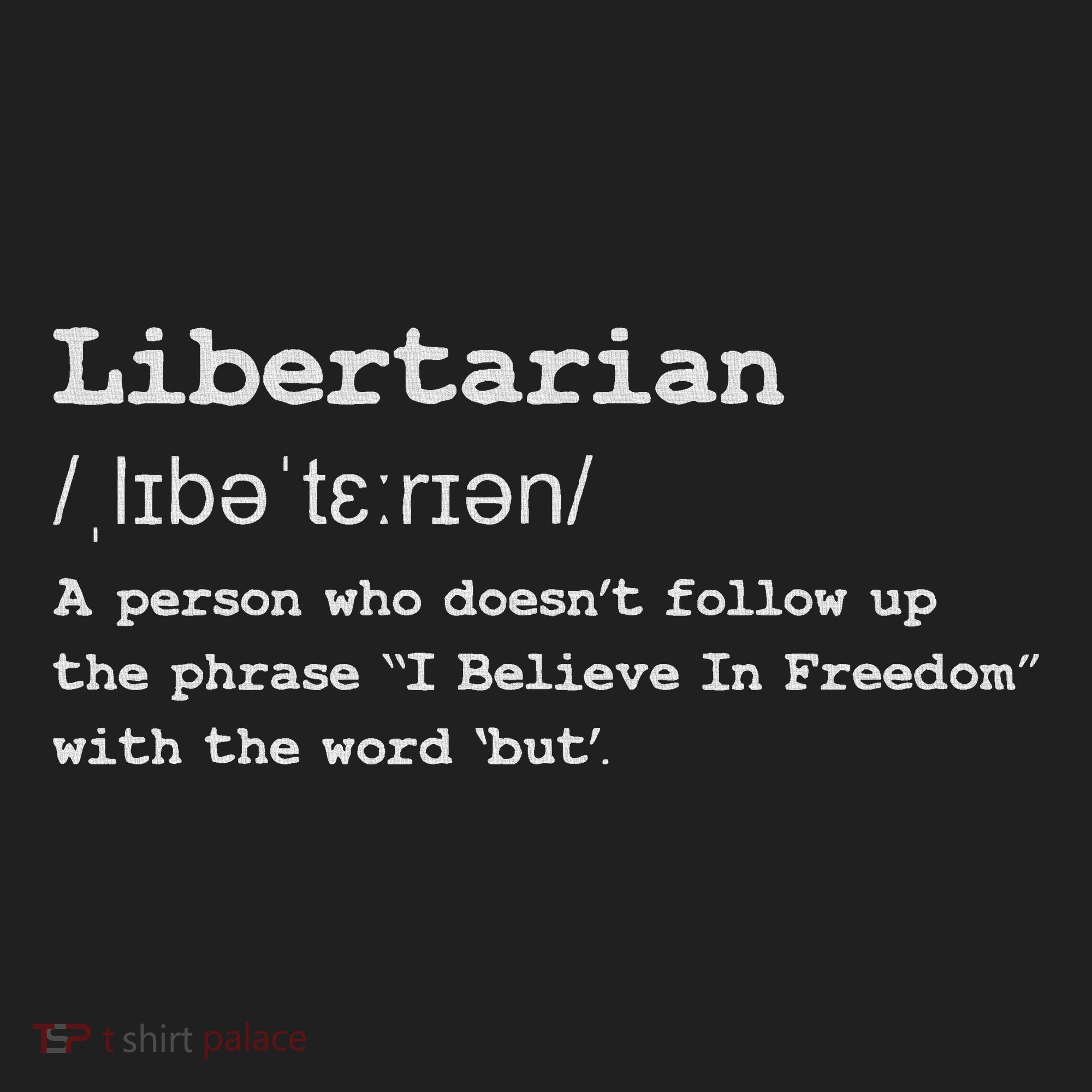Funny Libertarian Definition Women's Sweatshirt
