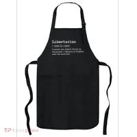 Funny Libertarian Definition Apron thumb 0