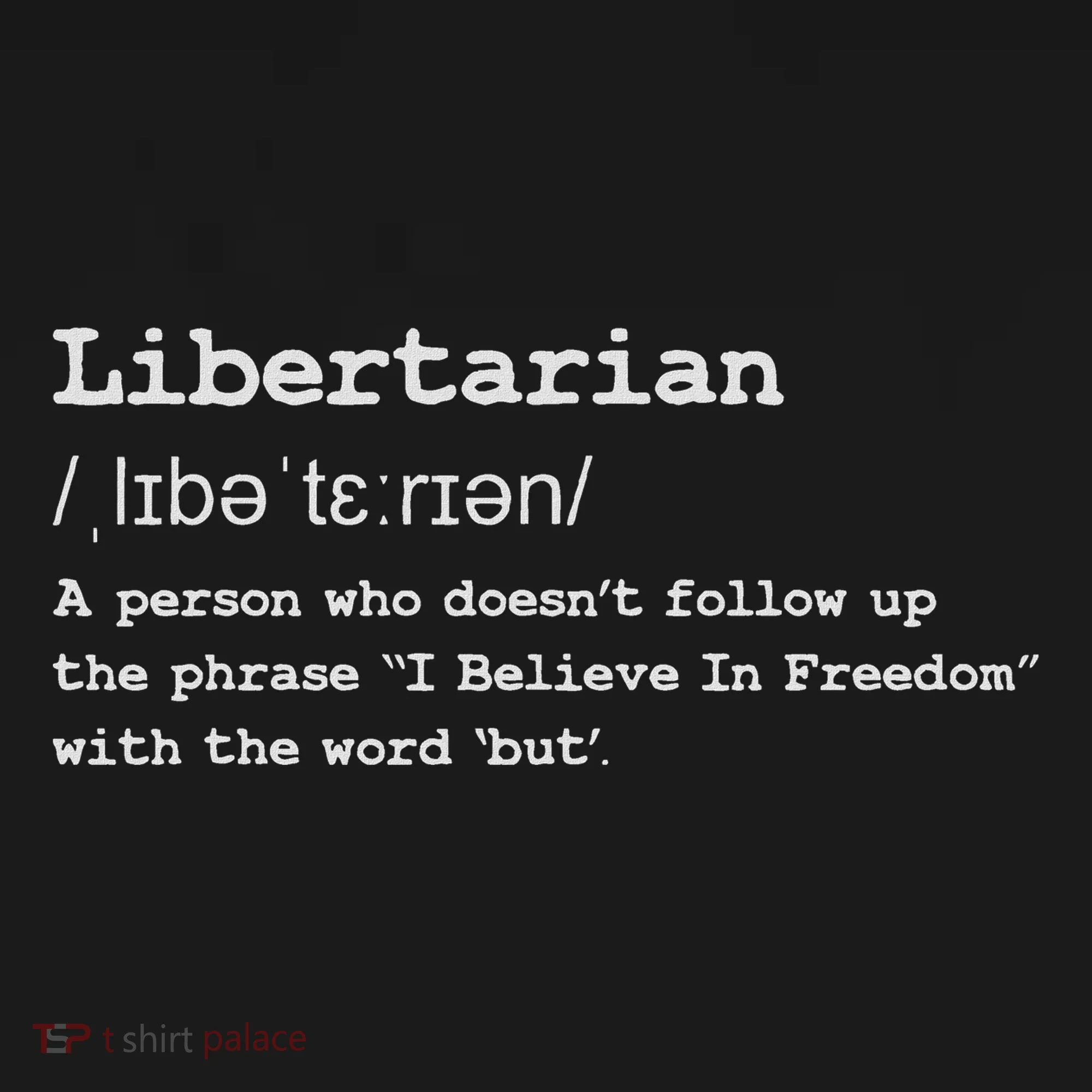 Funny Libertarian Definition Coaster