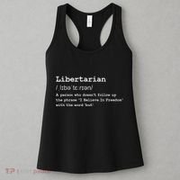 Funny Libertarian Definition Women's Tank Top thumb 3