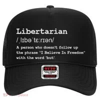 Funny Libertarian Definition Hat thumb 0