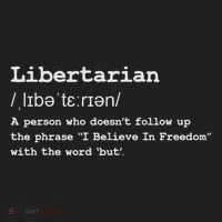 Funny Libertarian Definition Hat thumb 2