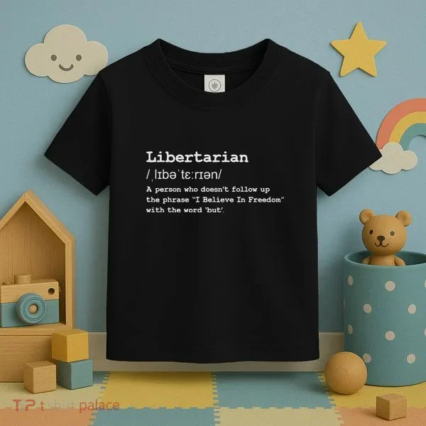 Funny Libertarian Definition Toddler T-Shirt