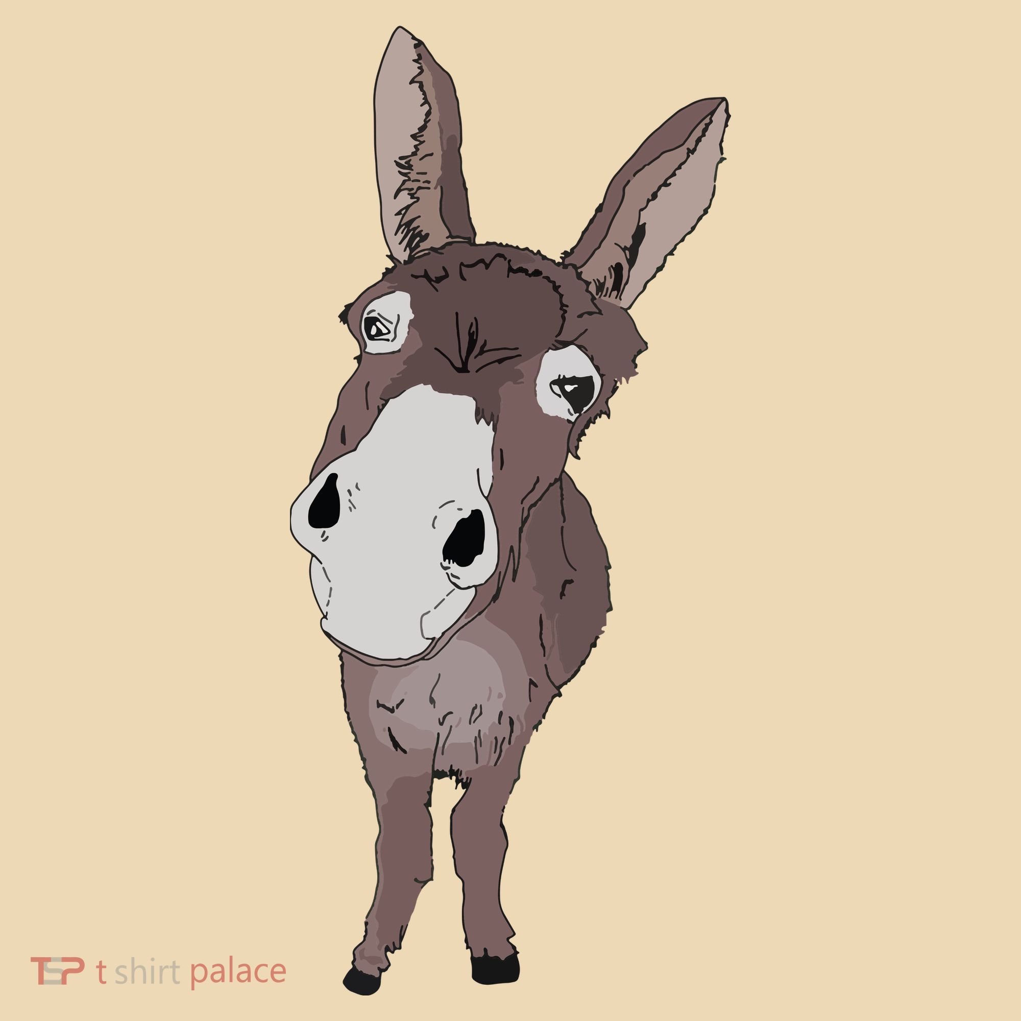 Funny Looking Donkey Gift Idea For Cute Donkeys Horses Tote Bag