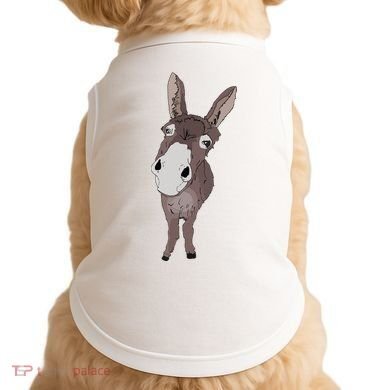 Funny Looking Donkey Gift Idea For Cute Donkeys Horses Doggie Tank