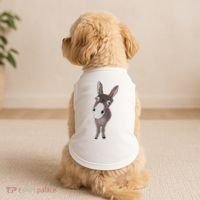 Funny Looking Donkey Gift Idea For Cute Donkeys Horses Doggie Tank thumb 2