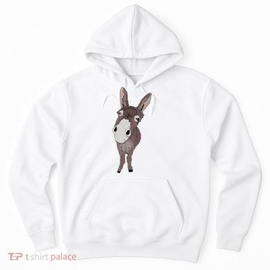 Funny Looking Donkey Gift Idea For Cute Donkeys Horses Hoodie