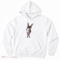 Funny Looking Donkey Gift Idea For Cute Donkeys Horses Hoodie thumb 0