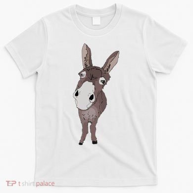 Funny Looking Donkey Gift Idea For Cute Donkeys Horses T-Shirt