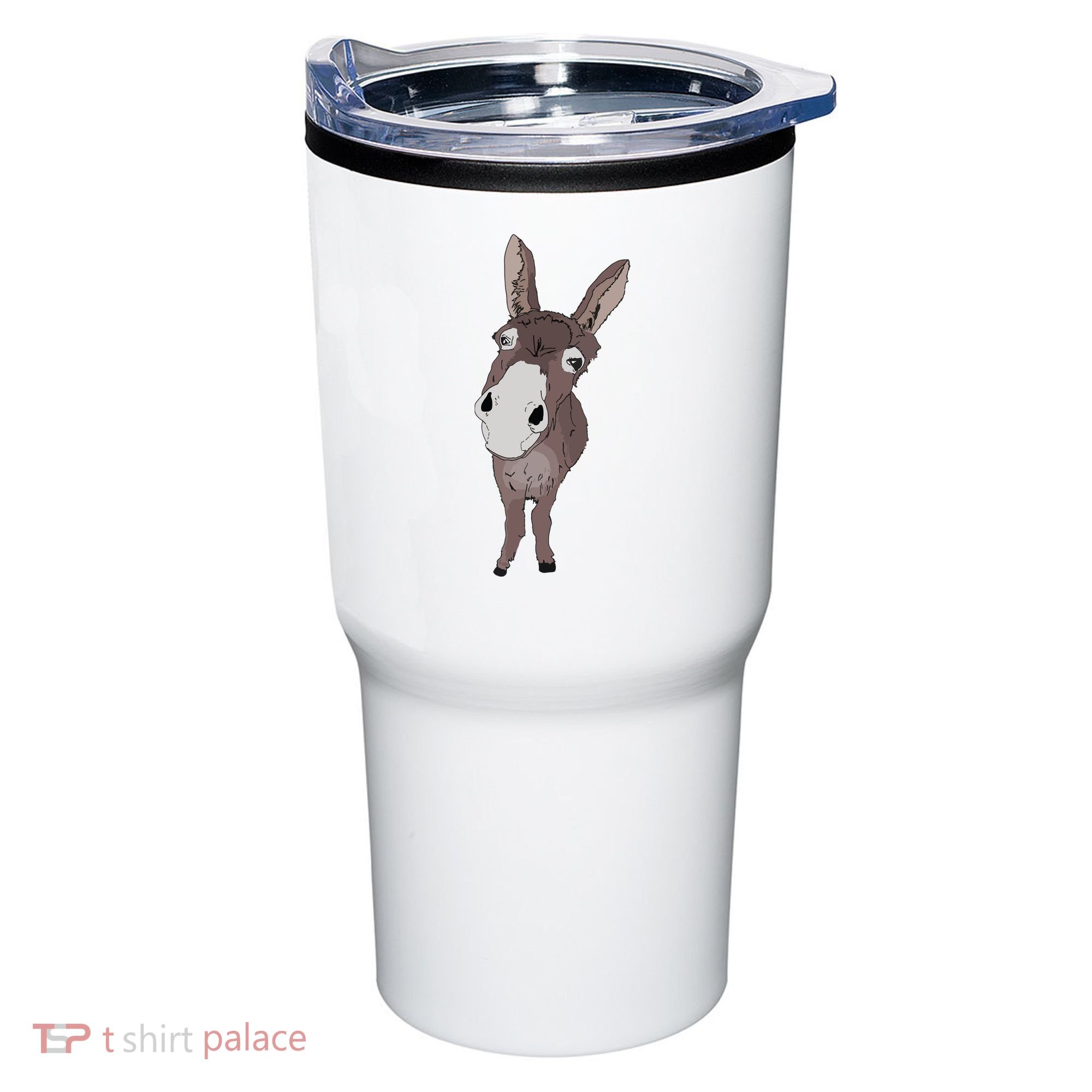 Funny Looking Donkey Gift Idea For Cute Donkeys Horses Tumbler
