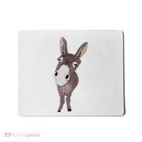 Funny Looking Donkey Gift Idea For Cute Donkeys Horses Mousepad thumb 0