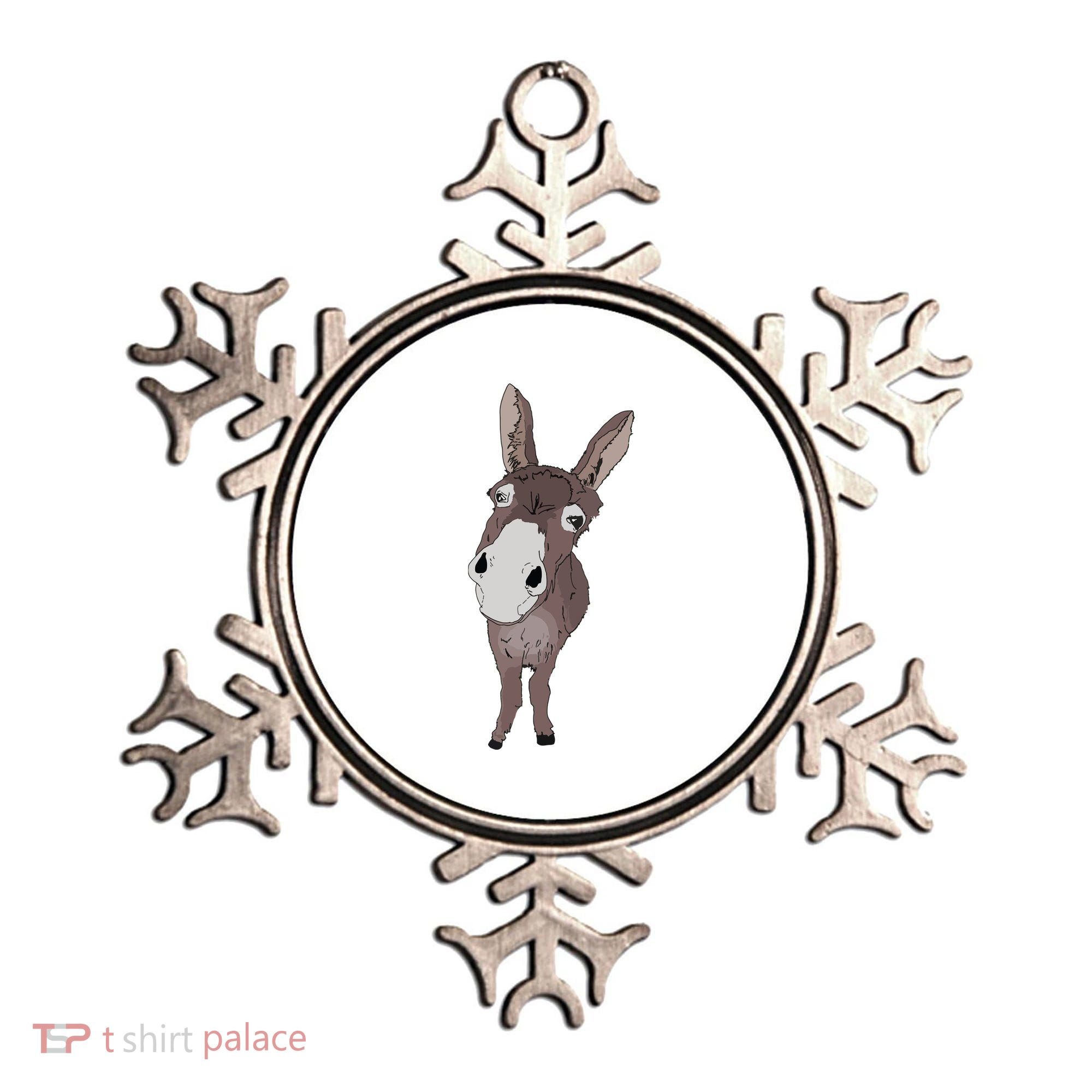 Funny Looking Donkey Gift Idea For Cute Donkeys Horses Ornament