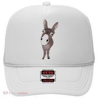 Funny Looking Donkey Gift Idea For Cute Donkeys Horses Hat thumb 0