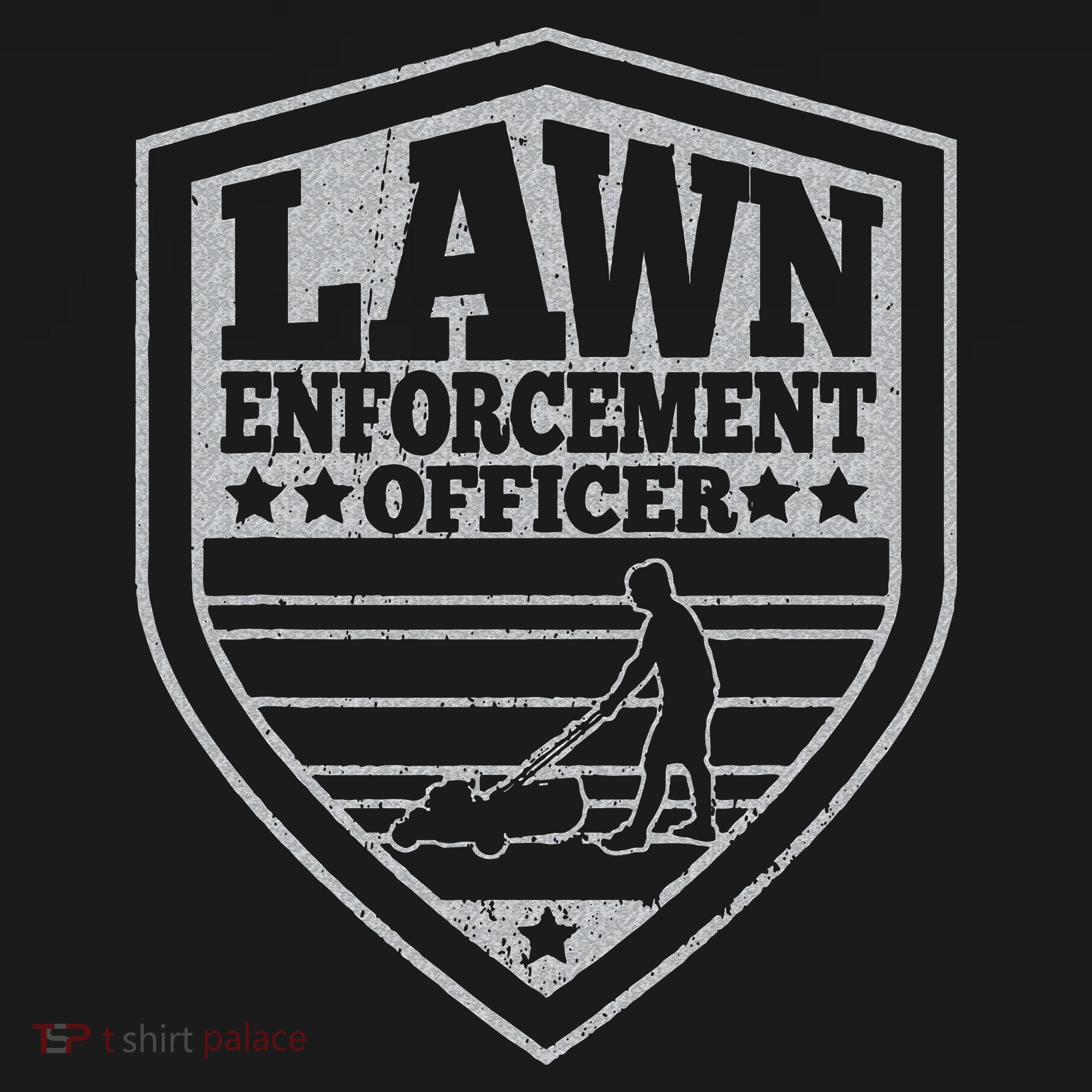 Funny Lawn Enforcement Officer Dad Lawn Mowing Bucket Hat