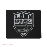 Funny Lawn Enforcement Officer Dad Lawn Mowing Mousepad thumb 0