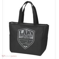 Funny Lawn Enforcement Officer Dad Lawn Mowing Tote Bag thumb 3