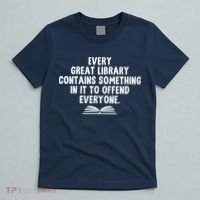 Funny Librarians Every Great Library Banned Books Lover T-Shirt thumb 5