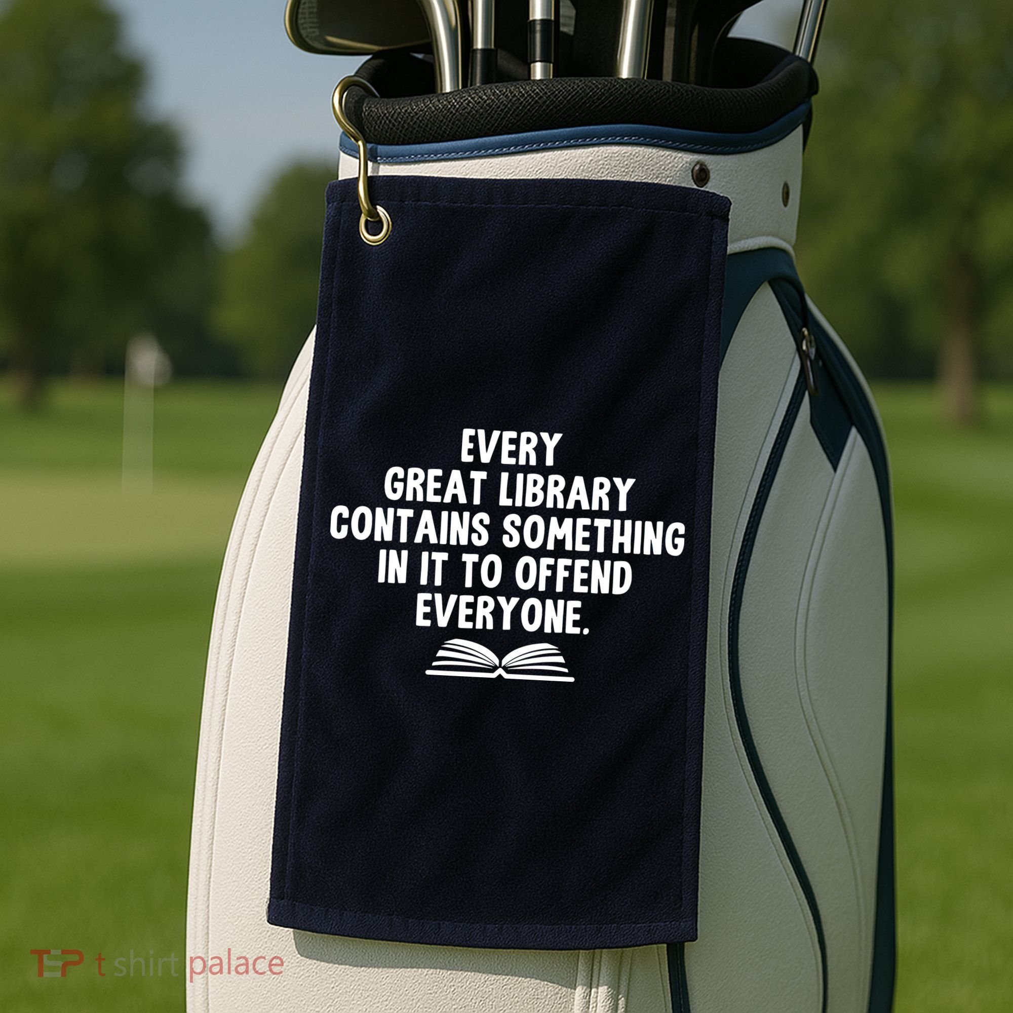 Funny Librarians Every Great Library Banned Books Lover Golf Towel