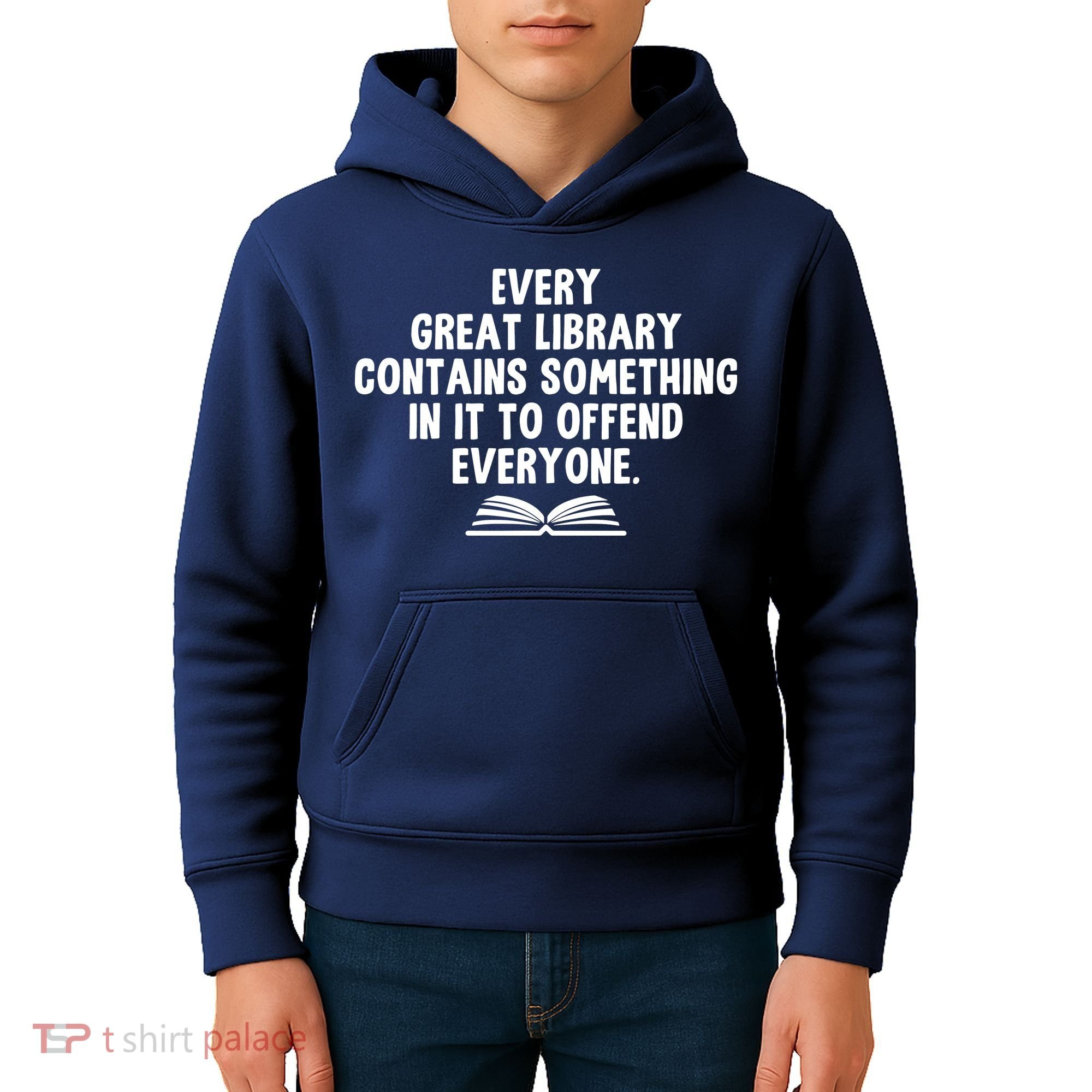 Funny Librarians Every Great Library Banned Books Lover Kids Hoodie
