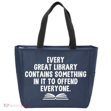 Funny Librarians Every Great Library Banned Books Lover Tote Bag