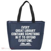 Funny Librarians Every Great Library Banned Books Lover Tote Bag thumb 0