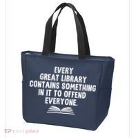 Funny Librarians Every Great Library Banned Books Lover Tote Bag thumb 3