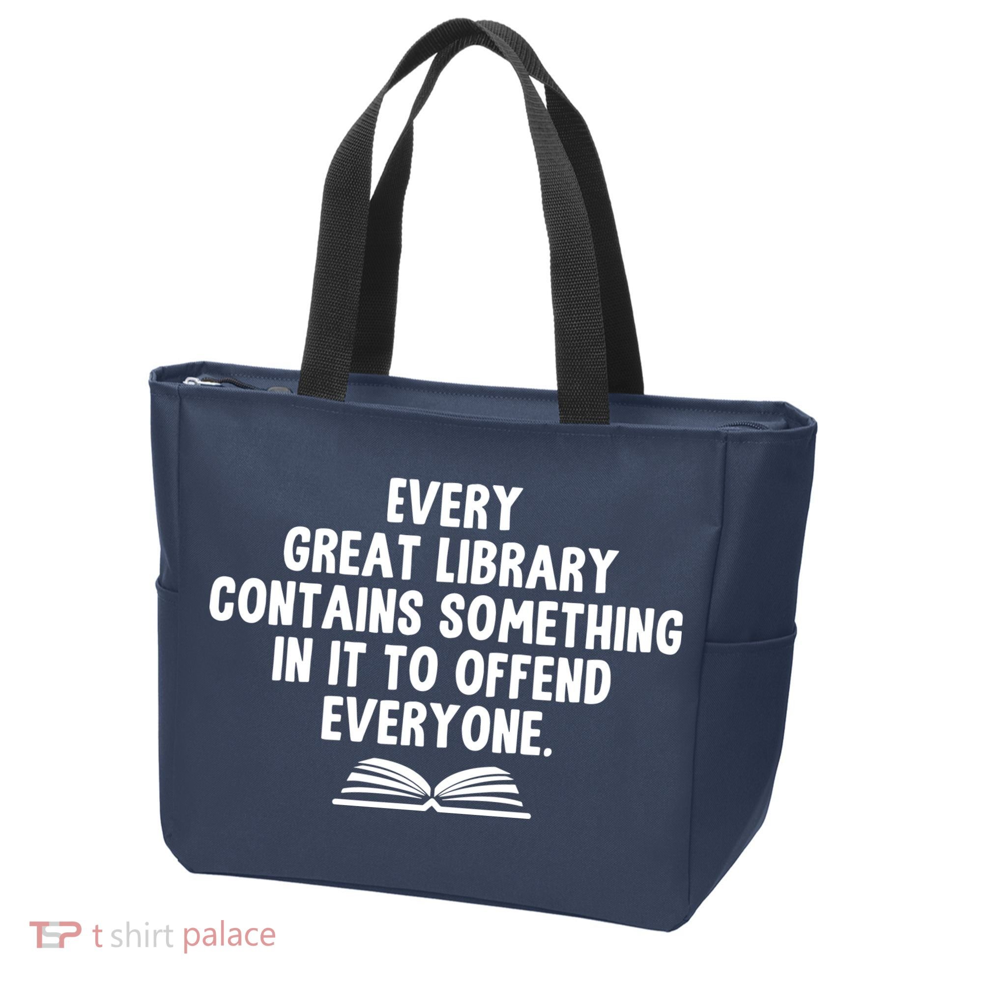 Funny Librarians Every Great Library Banned Books Lover Tote Bag