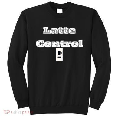Funny Latte Enthusiasm Expresso Fan Graphic Sweatshirt