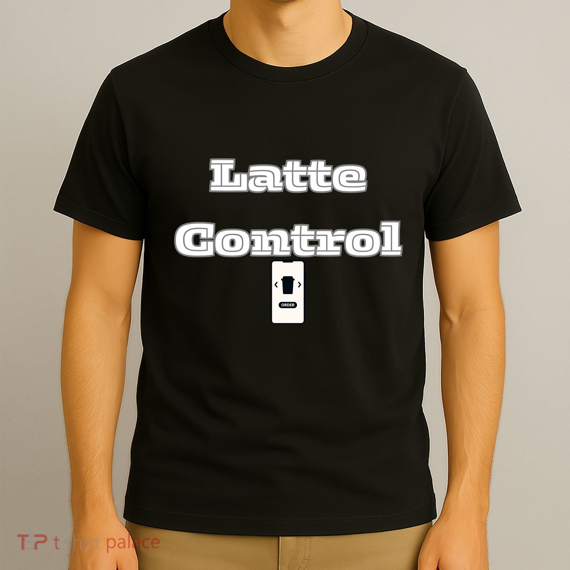 Funny Latte Enthusiasm Expresso Fan Graphic T-Shirt