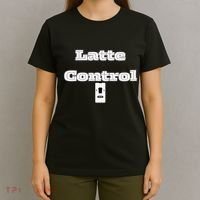 Funny Latte Enthusiasm Expresso Fan Graphic T-Shirt thumb 4