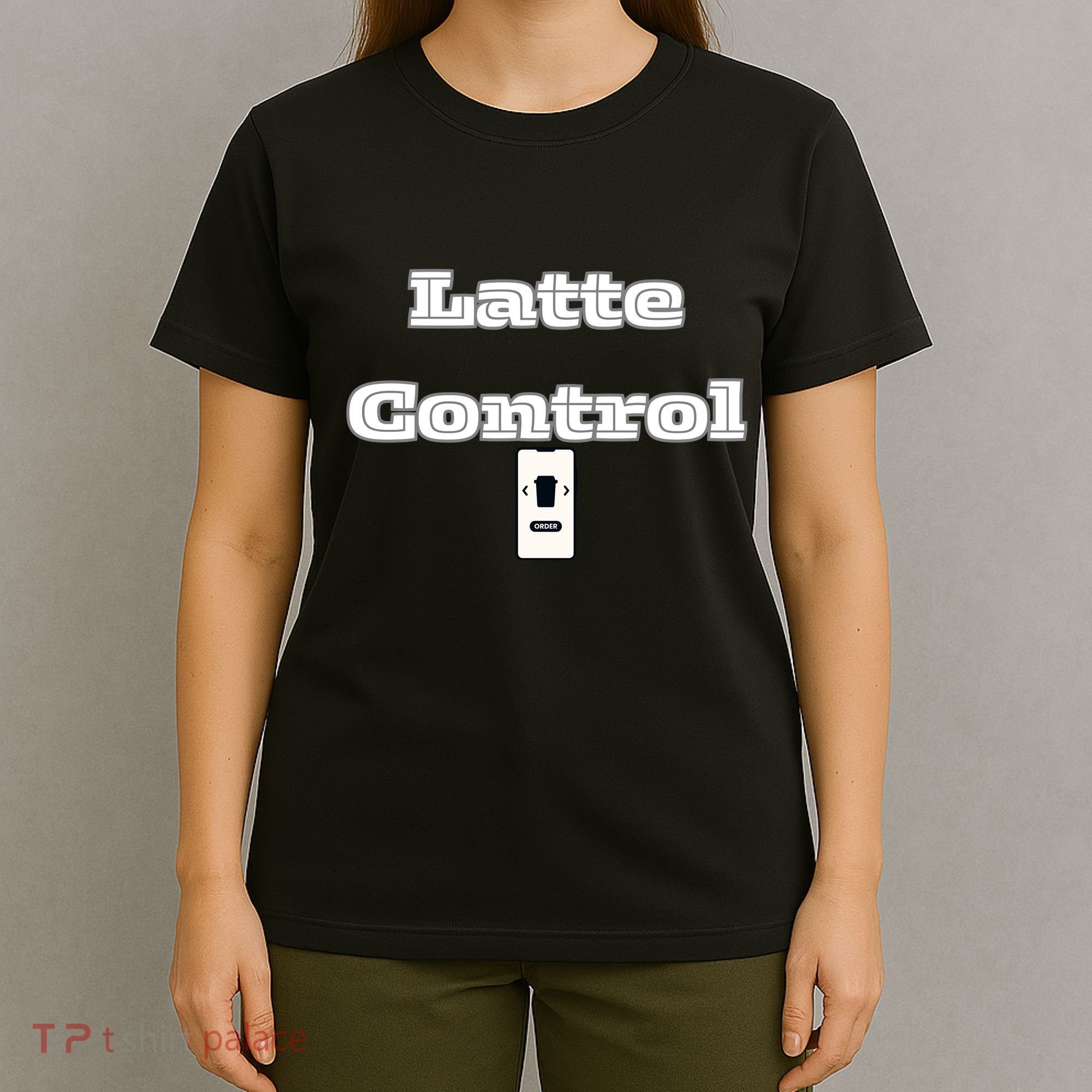 Funny Latte Enthusiasm Expresso Fan Graphic T-Shirt