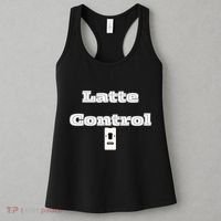 Funny Latte Enthusiasm Expresso Fan Graphic Women's Tank Top thumb 3